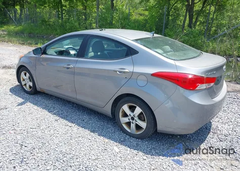 2011 Hyundai Elantra Gls (Ulsan Plant) из США, поврежденный, VIN KMHDH4AE0BU099406